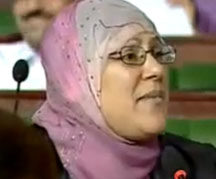 النائبة النهضاوية سنية تومية تجمعية سابقة
