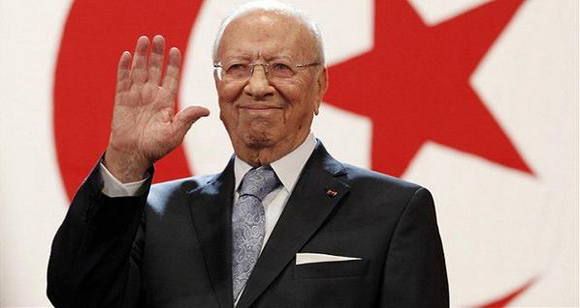 نداء تونس يعلن انتهاء المؤقت بعد فوز مرشحه قايد السبسي ويدعو منافسه بالابتعاد عن الاستفزاز