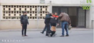 وزارة الداخلية تحقق في حادثة جر فتاة تونسية أرضا من طرف البوليس