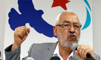 الغنوشي :نحن ضد التطبيع و مع مناصرة الشعب الفلسطيني 