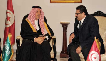 وزير الخارجية السعودي في تونس