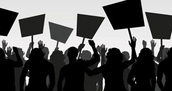 اعتصام باردو يحتج امام مقر نداء تونس الأحد