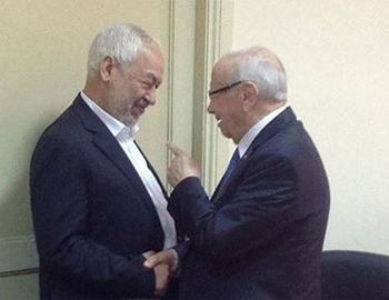 قائد السبسي: تواجد النهضة بحكومة الصيد يعطيها مصداقية بالخارج