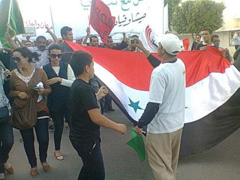 مدنين: مسيرة شعبية للتنديد بالعدوان الاسرائيلي على سوريا