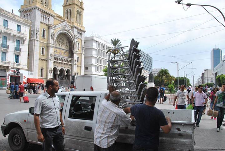العاصمة: حملة أمنية للحدّ من الاستغلال المفرط للأرصفة